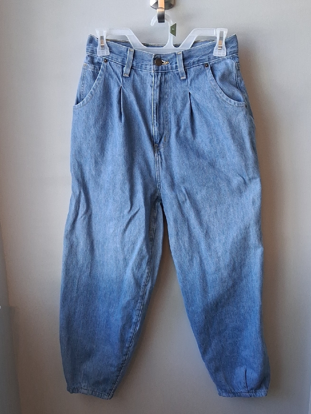 Light Blue Taper Leg Jeans